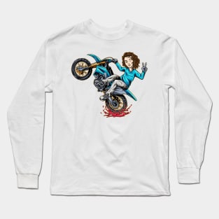 Peace Rider Motocross Long Sleeve T-Shirt